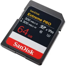 SanDisk Extreme Pro SDXC UHS-II U3 V90 R300/W300 64 GB