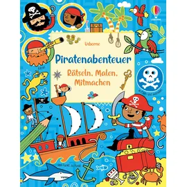 Usborne Piratenabenteuer – Rätseln, Malen, Mitmachen