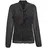 GOLDNER Schluppenbluse grau/schwarz 40