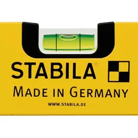 Stabila Wasserwaage Type 70 W Schwarz/Gelb 1 m