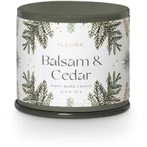 Bloomingville Balsam & Cedar Duftkerze 335 g grün