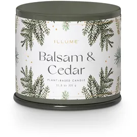 Bloomingville Balsam & Cedar Duftkerze 335 g grün