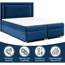 Best For Home Trinity K3 200 x 200 cm H3 Blau
