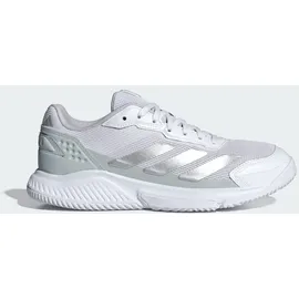 adidas Courtquick Damen Silber/Weiß 42