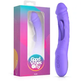 Good Vibes Only - Flax Vibrierender Dildo mit G-Punkt-Stimulator