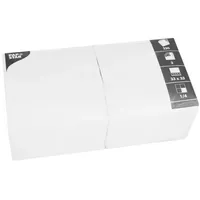 Papstar 1000 Servietten, 3-lagig 1/4-Falz 33 cm x 33
