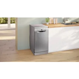 Bosch SPS2HKI02E Geschirrspüler (freistehend, 450 mm, Silber)