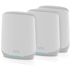 Netgear Orbi AX5400 Tri-Band Mesh WiFi 6 System RBK763s (Router, 2xSatellit)