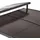 LECO Ersatz Polycarbonat-Dachplatten-Set für Profi-Grillpavillon XXL 2,75 x 1,65 m Grau-Braun