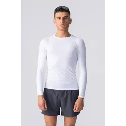 Erstklassiges Langarm T -Shirt - Weiß - Mann - Roly