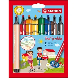Stabilo Trio Scribbi 8er