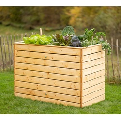 Westmann Holz Hochbeet Asket L | Natur | 130x70x90 cm