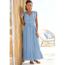 LASCANA Maxikleid Blau 38