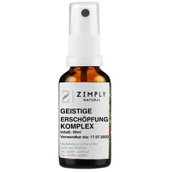 ZIMPLY NATURAL Geistige Erschöpfung Komplex 30 ml