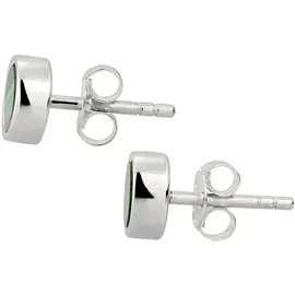 KUZZOI Ohrstecker Malachit Grün Silber 925 1