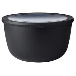 Mepal Frischhaltedose cirqula rund, 3000 ml 106218041100 , Farbe: schwarz