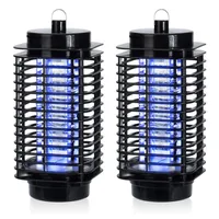 Monzana MONZANA® 2X Insektenvernichter elektrisch UV LED Indoor Mückenfalle