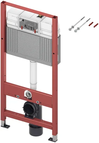 Tece base WC-Modul mit Base-Spülkasten, Bauhöhe 1120 mm, 9400401 9400401
