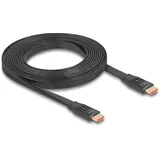 DeLOCK 81003 - HDMI Flachbandkabel 48 Gbps 8K 60 Hz 3 m