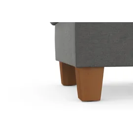 Home Affaire Stauraumhocker Caldera Kunststoff 58 x 48 x 58 cm Grau