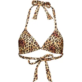 Alife & Kickin Bikini-Top Damen Braun M Cup B