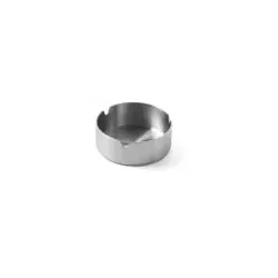 HENDI Aschenbecher Profi Line, mit Zigarettenhalter 440803 , Maße (∅ x H): 8 x 3 cm