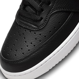 Nike Court Vision Low Next Nature Herren Black/Black/White 45,5