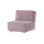 Nehl Schlafsessel Solino Velours 85 x 85 x 102 cm Rosa/Pink mit Schlaffunktion