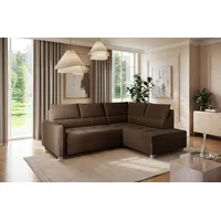 Fun Möbel Ecksofa Schlafsofa Sofa MARNO in Stoff Vogue,