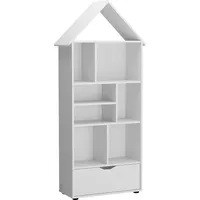 Vichy Vichy, Kinderregal, Estell, Weiss, 71 x 178.5 cm