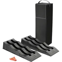 XPOtool Auffahrkeile 40/70/100 mm Schwarz