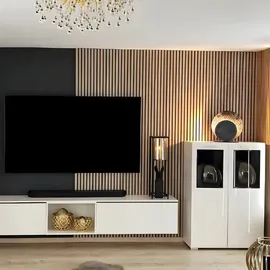 HEXIM Akustikpaneel AP06 braun 2 St. 278 x 60 cm