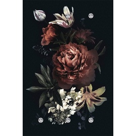 queence Garderobenleiste »Blumen«, bunt