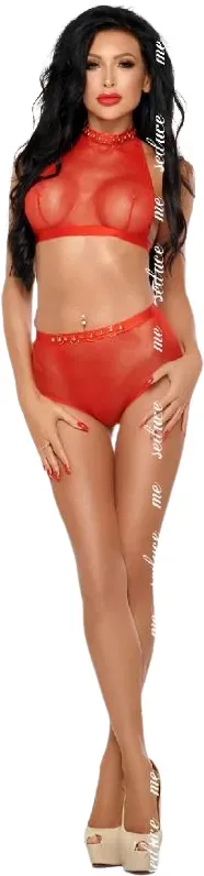 ME-SEDUCE - MONA SET ROT XXL/XXXL - L/XL
