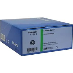 Assura Konvexe Basisplatten 21Mm Rastringgr. 40Mm 4 ST