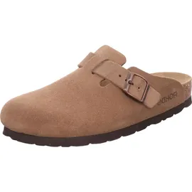ROHDE Damen Clog Leder Pantolette robust klassisch Schnalle Alba 6071, Größe:38 EU, Farbe:Mehrfarbig - 38