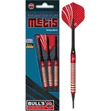 BULL'S Metis Soft Darts 16 g rot/schwarz