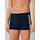 SCHIESSER Retro Boxer unifarben blau S 6er Pack