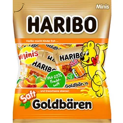 HARIBO SAFT GOLDBÄREN Minibeutel Fruchtgummi