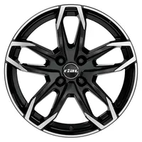 Rial Lucca 6,5 x 17 4 x 108 ET40 Schwarz/Weiß