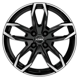 Rial Lucca 6,5 x 17 4 x 108 ET40 Schwarz/Weiß