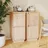 vidaXL Kinderkommode 2 Stk. 31,5 x 34 x 75 cm Kiefer massiv braun
