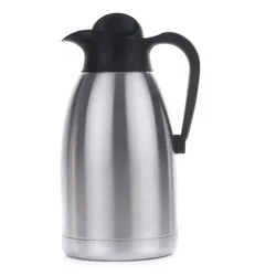 Isolierkanne 2L Isolierflasche - Thermo Kanne Kaffeekanne Flasche Edelstahl groß