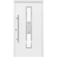 Sicherheits-Haustür Thermospace Köln Prime RC2 Komfort Weiß 100 x 210 cm L