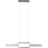Brilliant Tunar 3-flg. 34W 3000K Aluminium eckig