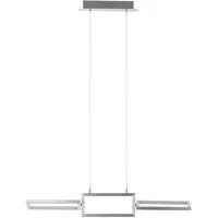 Brilliant Tunar 3-flg. 34W 3000K Aluminium eckig