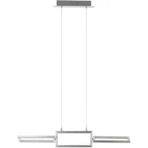 Brilliant Tunar 3-flg. 34W 3000K Aluminium eckig