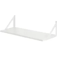 Dolle Wohnregale Wandregal Triangolo 80 x 25 cm Weiß