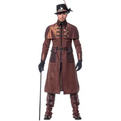 Edle Steampunk Herrenjacke