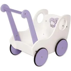 BAYER DESIGN 52102AB Lauflernwagen Princess World, weiß, lila